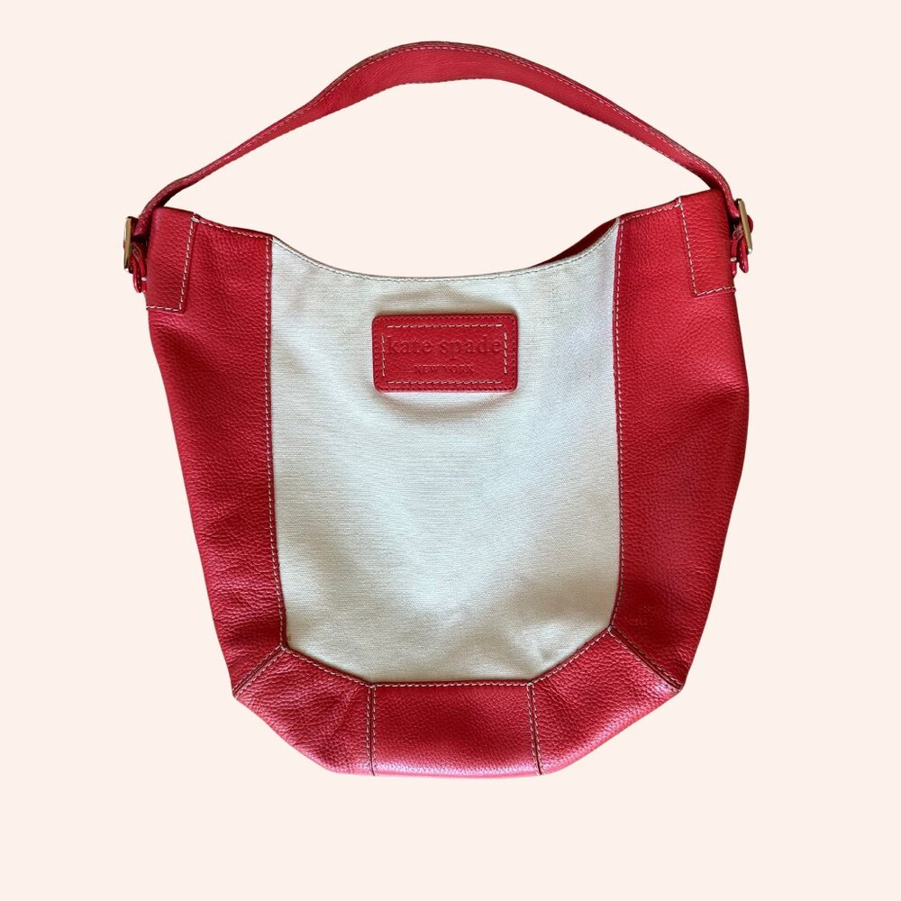 Kate Spade Tote Bag Hobo Bag Red-orange